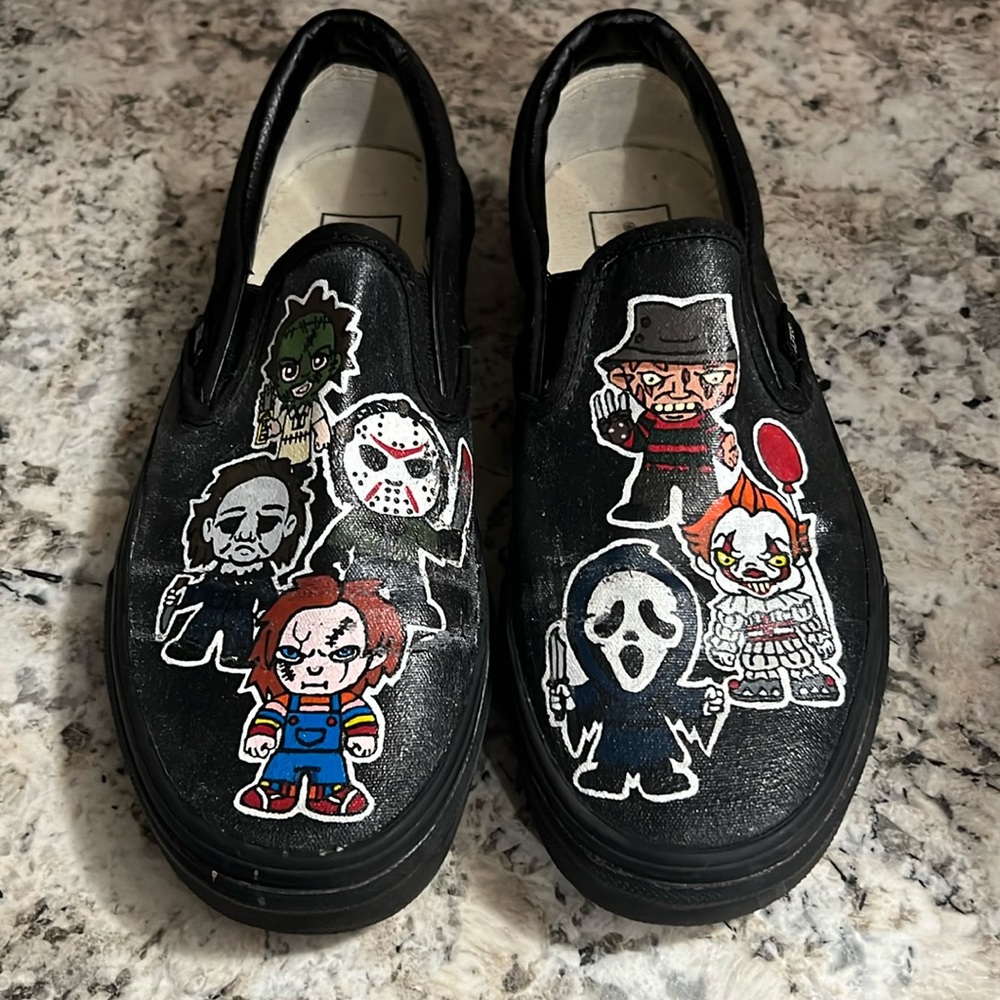 Vans Hand painted Shoes